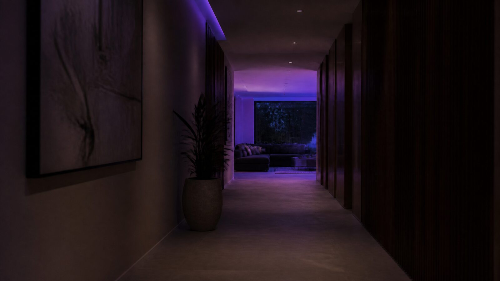 Separated smart-home network